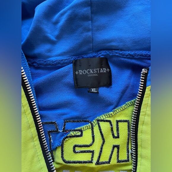 Rockstar Mens Jacket XL Original Blue Braden 2.0 Track - Picture 12 of 12